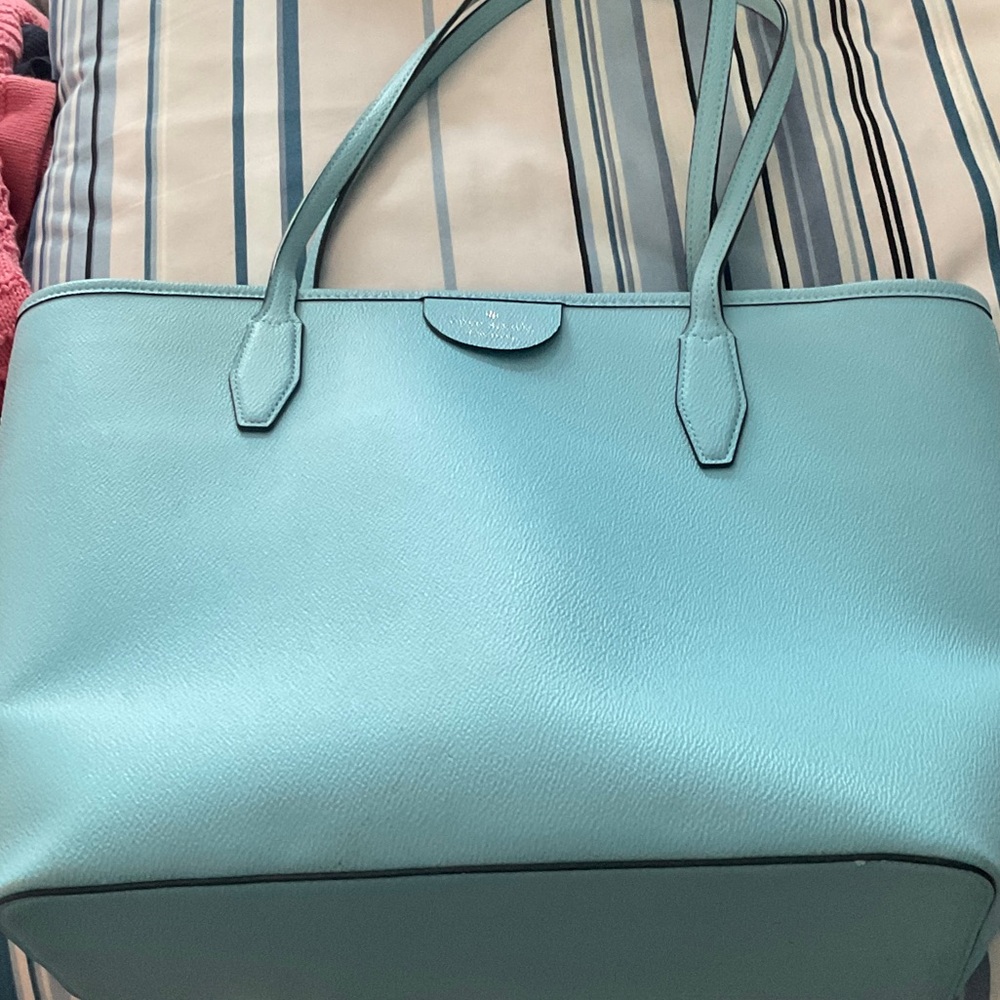 Kate Spade Light Blue Tote Bag